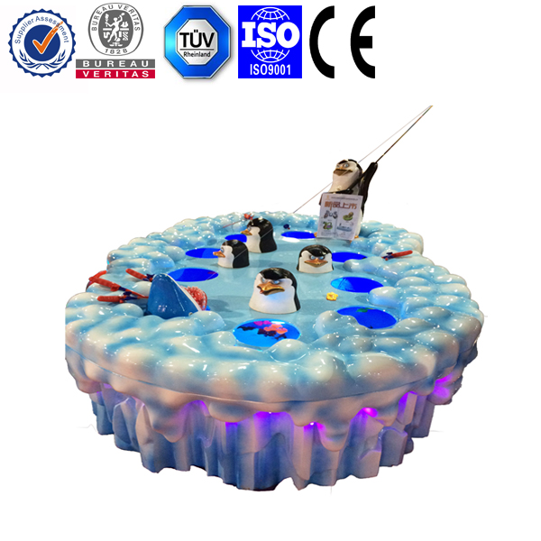 Ice fishing pond