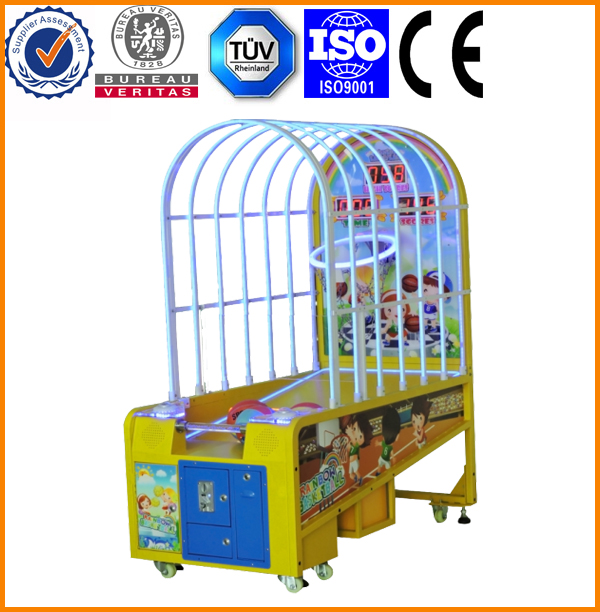 Rainbow basketball machine