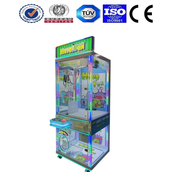 <b>蓝色新款全透明娃娃机</b>